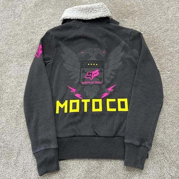 Fox Racing Moto Co Women's Jacket Small Black Riding Gear - Picture 6 of 8
